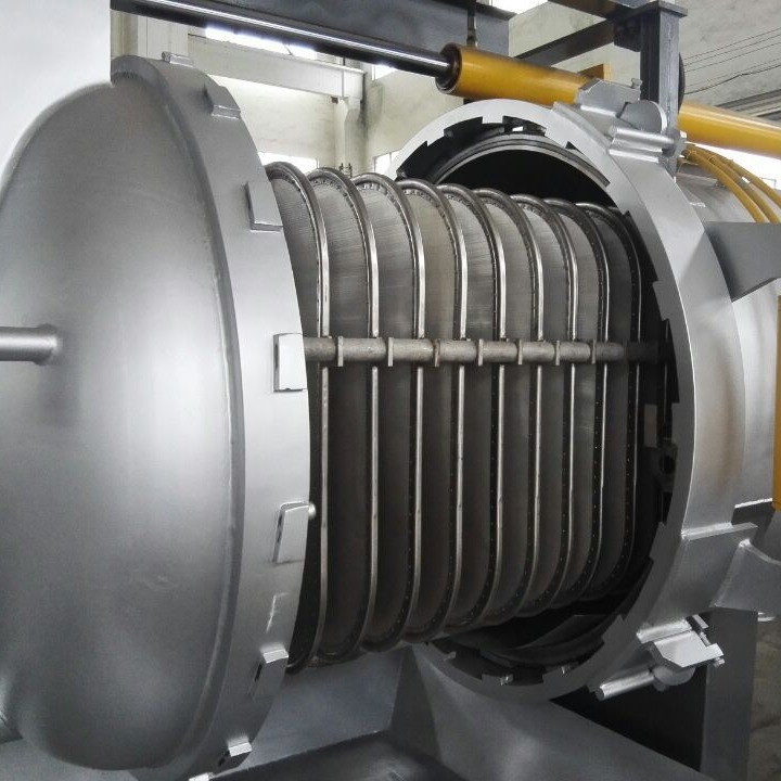 高效脱蜡卧式叶片过滤机，过滤精度高  自动排渣