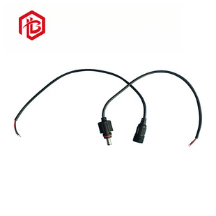 Waterproof DC Line DC5521 Plug Power Cord Lamp with Line LED Transparent Waterproof Male and Female Extension Cord Connector