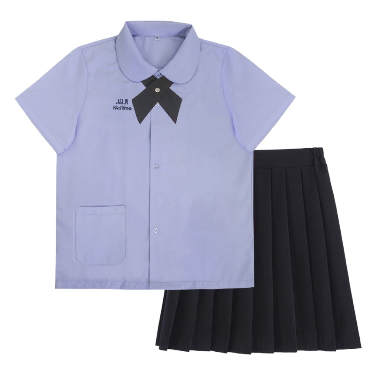 Thai School Uniform Nano Taboo Girl First Love Thai Short-sleeved Shirt jk Uniform Dress Children's College Style Summer