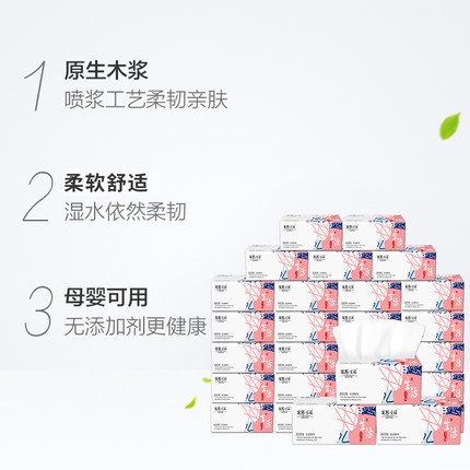 Libang Life Wettable Tissue Paper 300 sheets 10 packs/30 packs portable paper towels toilet paper wholesale dropshipping