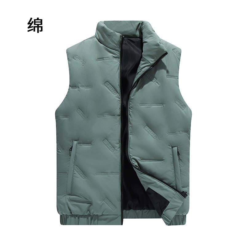 Luz y delgada transfronteriza chaleco de ramas blancas para uso exterior ropa de trabajo al aire libre herramientas deportivas chaleco de pluma hombre de alta gama personalizado image 8