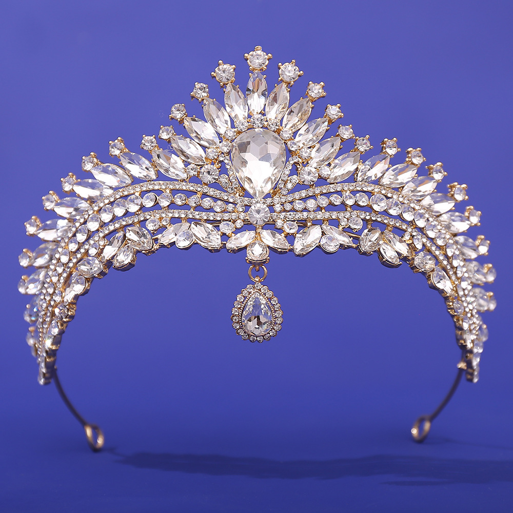 新娘珍珠水晶皇冠