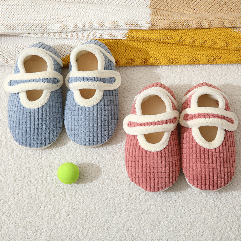 Children's floor socks, home shoes and socks, spring and autumn, toddler and baby floor shoes, adult indoor autumn and winter velvet anti-slip socks