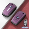 D style square smart 4 key Xiaguang purple single shell