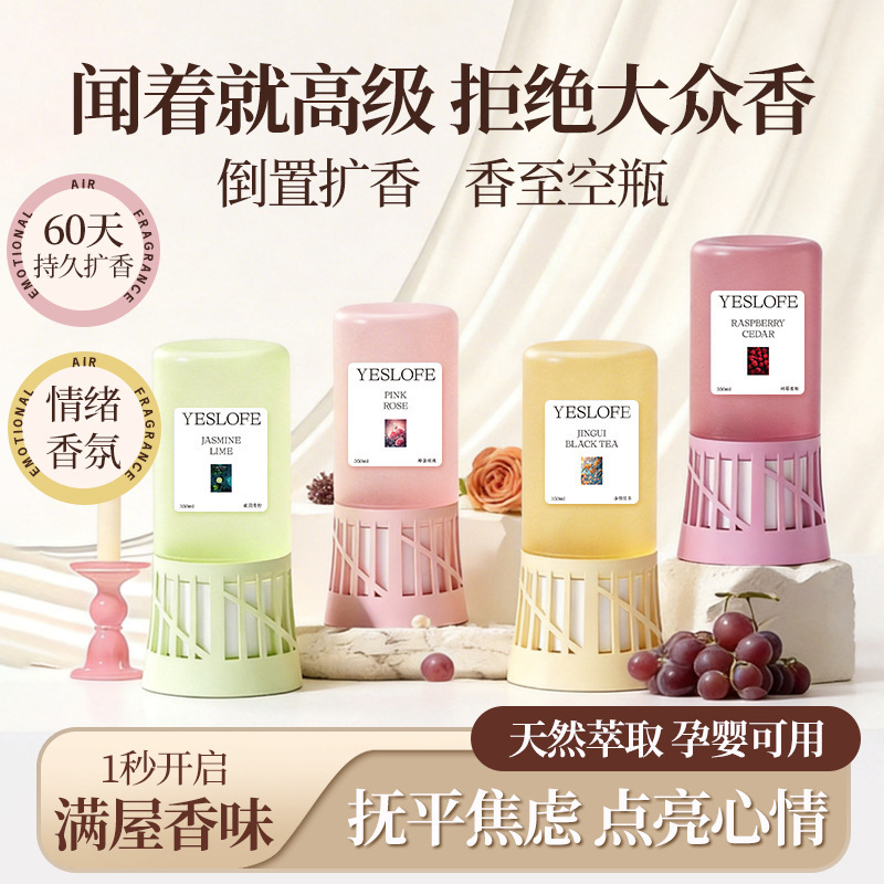 Upside-Down Aromatherapy Home Air Freshener, Long-Lasting Fragrance for Indoor Use, Bathroom Toilet Deodorizer, Bedroom Fragrance Ornament Upside-Down Aromatherapy Home Air Freshener, Long-Lasting Fragrance for Indoor Use, Bathroom Toilet Deodorizer, Bedroom Fragrance Ornament
