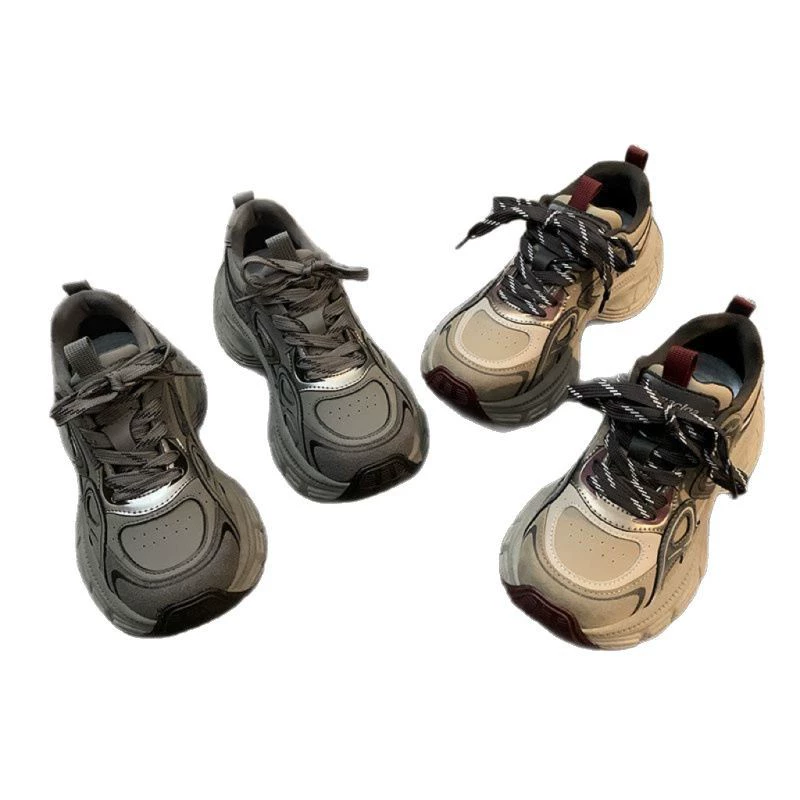 Wear-resistant footwear, universal sports shoes for leisure, trend of season, Korean style, for running