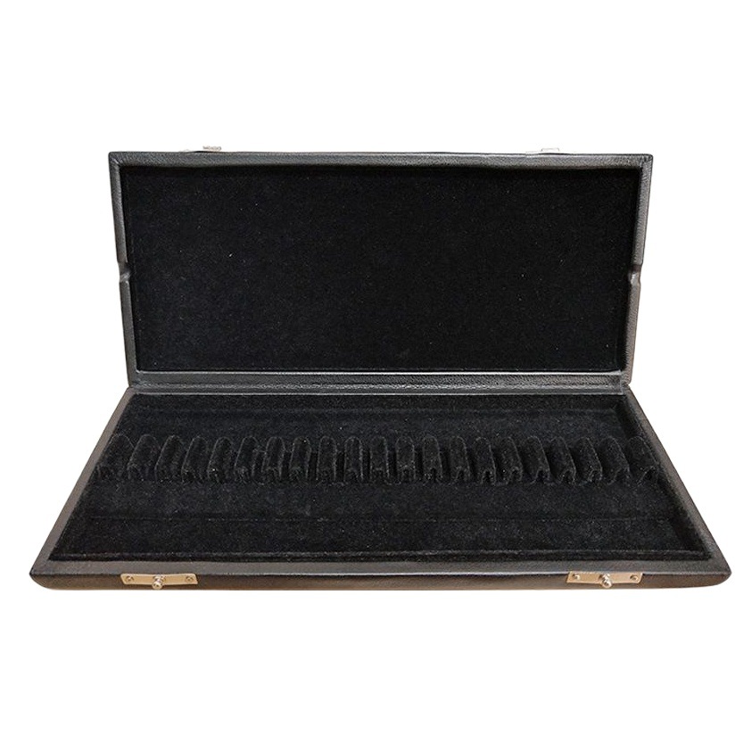 Oboe silbato caja oboe 20-pieza silbato instrumento musical silbato caja de almacenamiento silbato bolsa