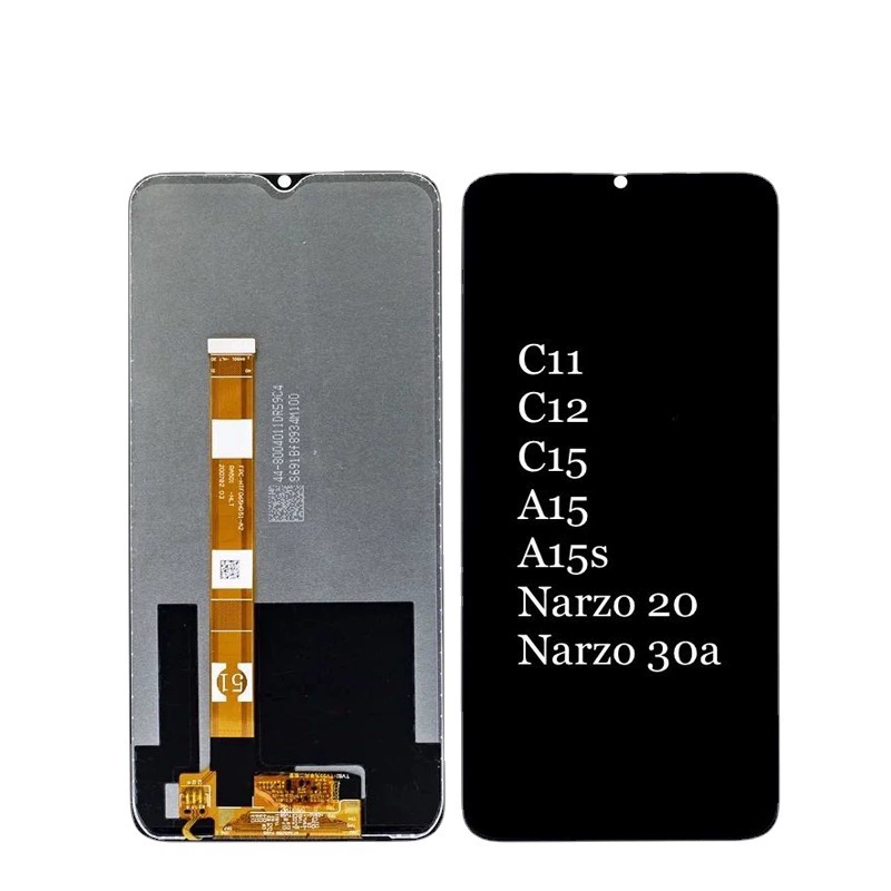 Совместимый с Oppo мобильный телефон, экран, realme, C11, 2020, C12, C15