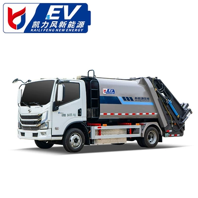 Saic Light Truck New Energy Compression Garbage Truck 7 Cubic Meters Municipal Street New Energy Electric Cleaning Garbage Truck