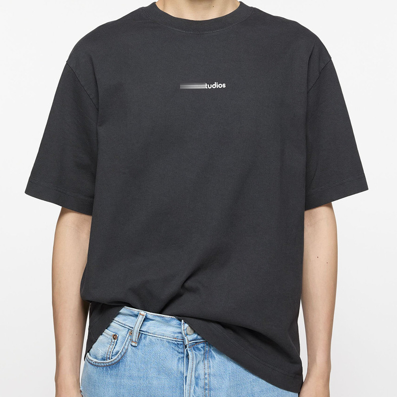 25 New Spring and Summer AC Classic LOGO Small Label Men's and Women's Crewneck Pullover Loose Casual Short-sleeved T-shirt Trendy