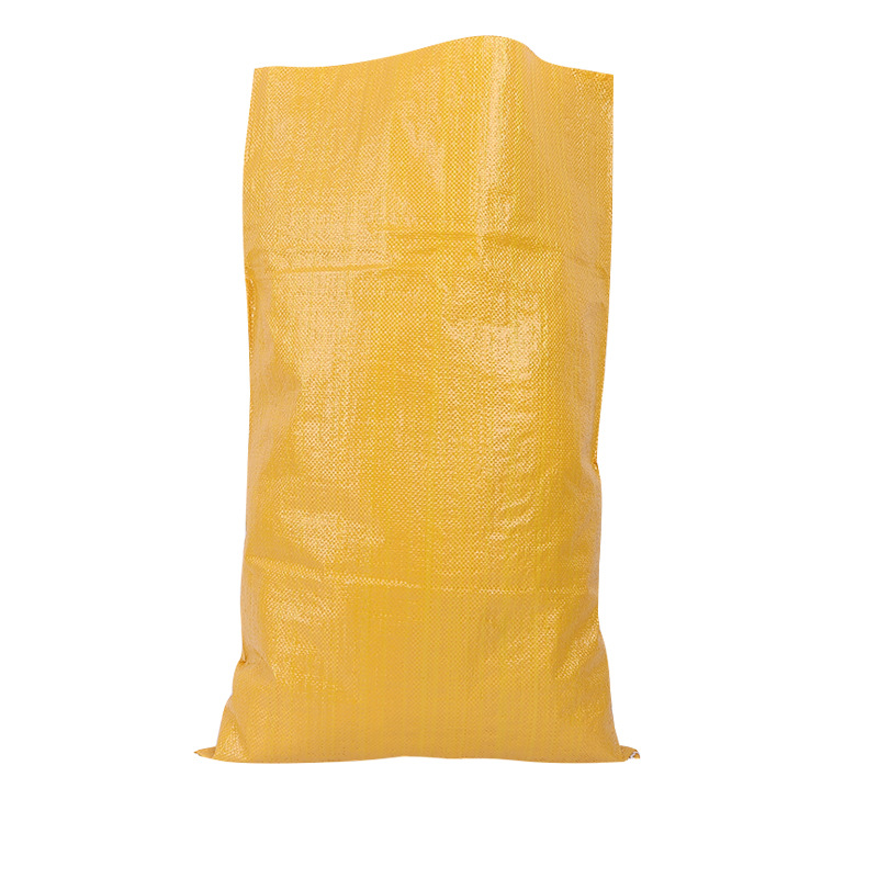 Fábrica brillante amarillo bolso tejido bolsa de cáñamo impresión expresa logística embalaje bolsa móvil engrosada snakeskin bolsa PP bolso tejido