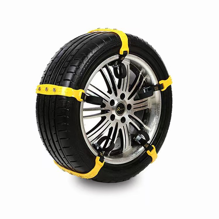 Factory Direct Sales of Thickened Anti-Skid Chains for Car Tires, Suitable for Cars, Suvs, and Commercial Vans, Universal Emergency Recovery Chains