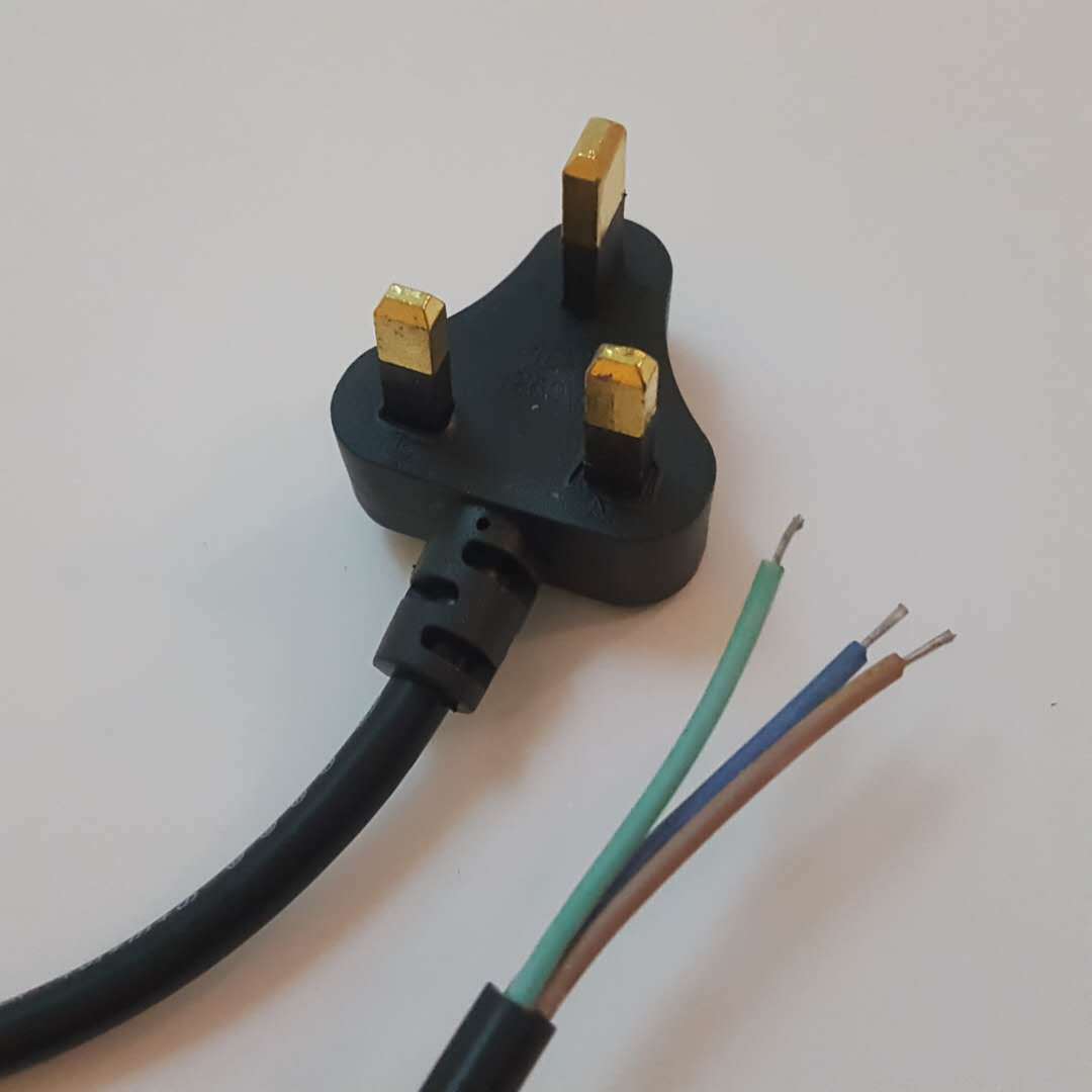 适配对接线 小英式电源线 英式插头线 英标三插线 0.75平1.5米