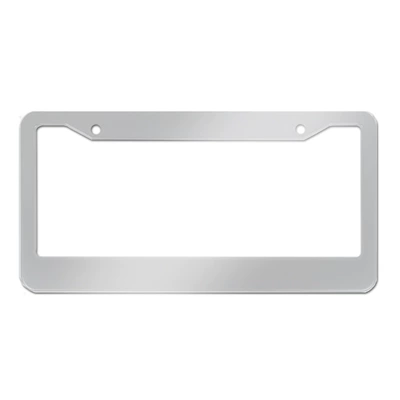 License Plate Frame US License Plate — License plate holder/license plate holder - round-hole-stainless-steel-8k-mirror