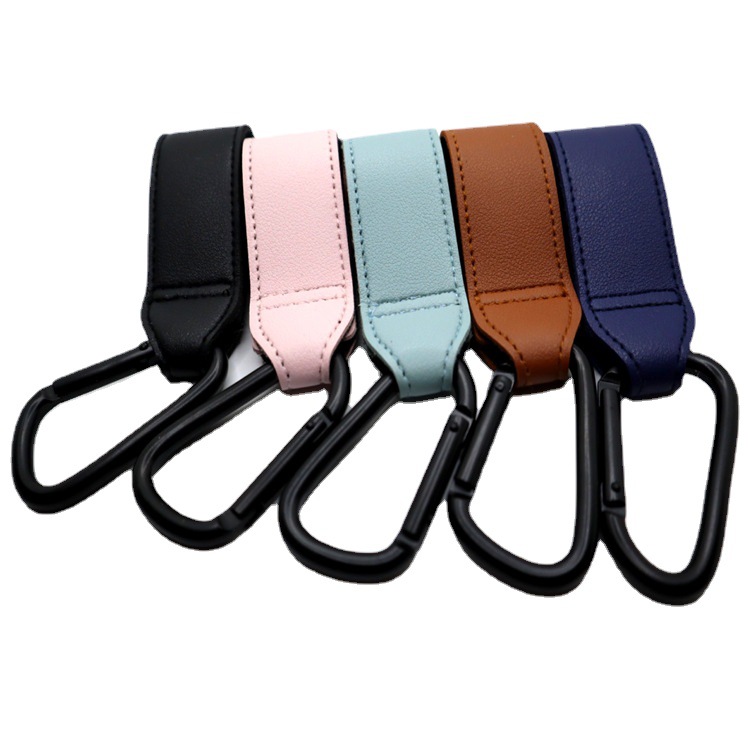 Carro DE LOS NIÑOS gancho de Velcro pu gancho de cochecito mosquetón portátil coche eléctrico gancho de la motocicleta