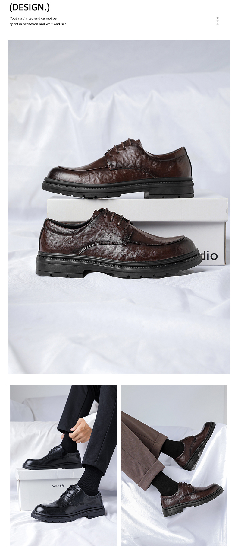 ShoeVault 48 Scarpe da sposo formali in pelle nera casual da uomo, taglia grande, modello Derby_voghion.com