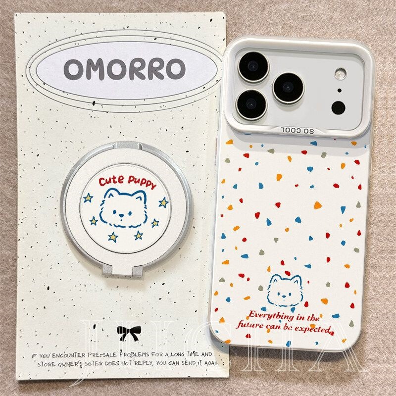 Colorful Silver Apple 17 Pro Phone Case, High-End Luxury, Cute iPhone 16 Plus, Colorful Fireworks Puppy Colorful Silver Apple 17 Pro Phone Case, High-End Luxury, Cute iPhone 16 Plus, Colorful Fireworks Puppy