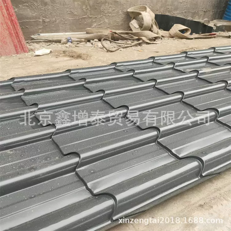 北京大兴区彩钢仿古瓦建筑屋顶瓦竹节瓦屋面瓦