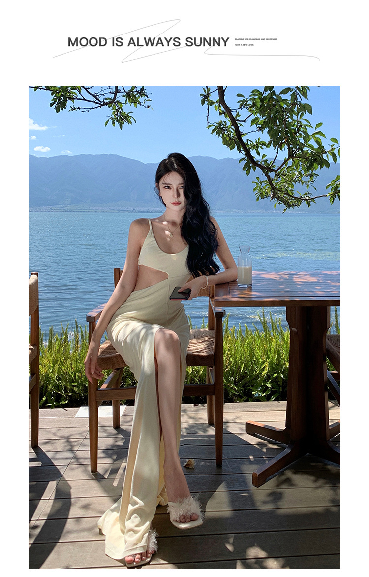 F6647 610K VÁY ĐẦM LIỀN THÂN NỮ SHETDT SEXY GỢI CẢM SEXY THỜI TRANG NỮ ĐỒ ĐI BIỂN VÁY MAXI G02 SẢN PHẨM MỚI