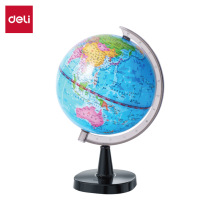 得力3010地球仪10.6cm(蓝)(台)