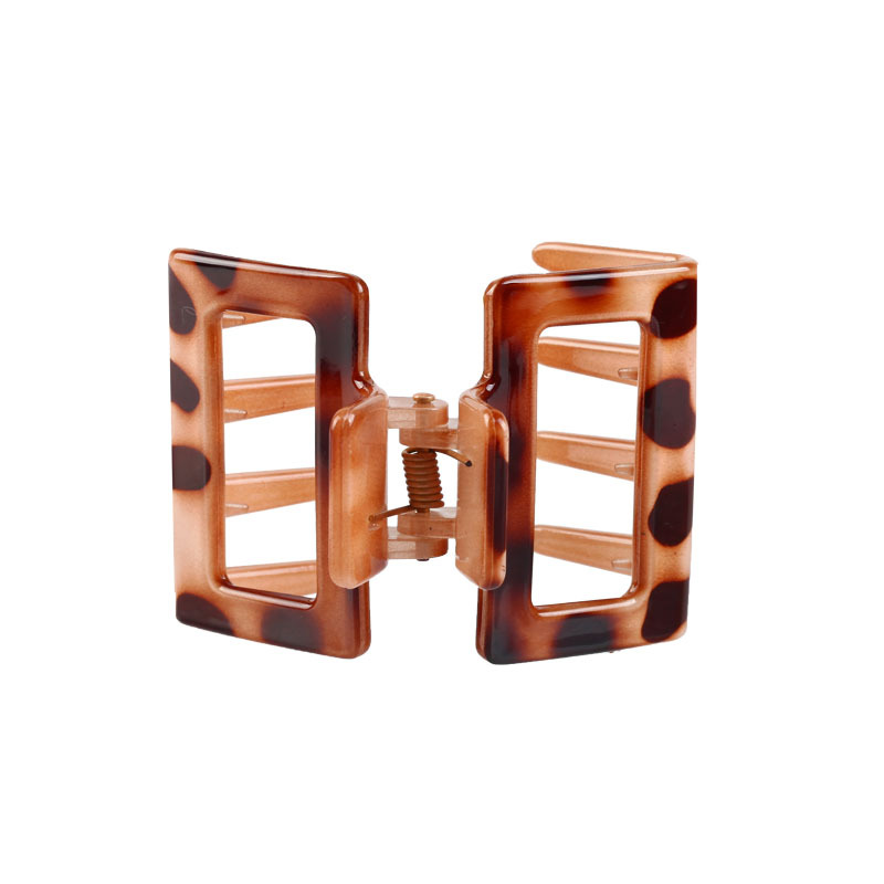 Sexy estampado de leopardo alta Cola de Caballo apretón del pelo temperamento diosa tiburón clip grande y mediano tamaño pequeño PC accesorios de agarre del pelo accesorios ventas directas de fábrica