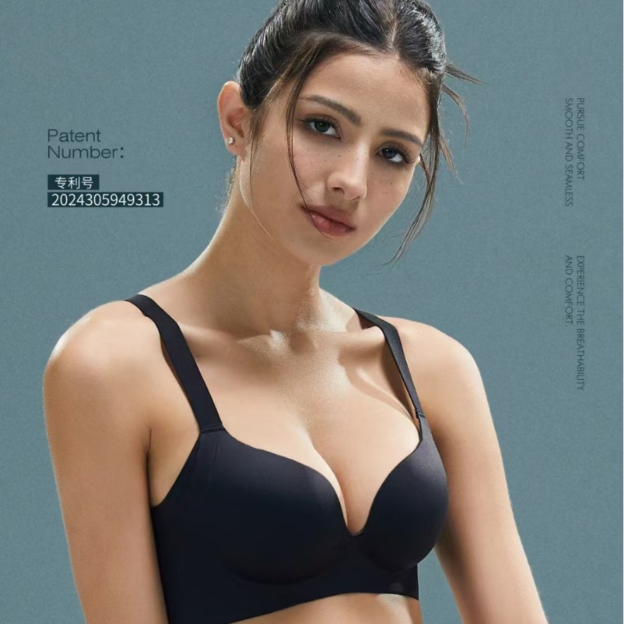 Anqi Zi 2562 새로운 도착 Bra 작은 가슴 푸시 업 안티 처깅 트레이드리스 조정 가능한 속옷 여성의 중간 두껍고 빛