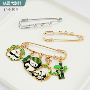 Anti-slip buckle pin around the ring large pin brooch wholesale safety buckle pants skirt change waist pin ladies waist artifact