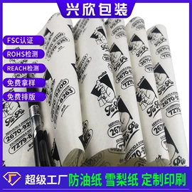 拷贝纸;服装服饰包装;防油、防潮纸