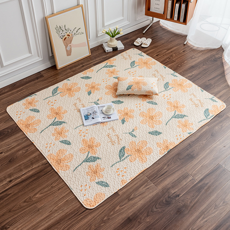 Cotton Climbing Mat Foldable Carpet Floor Mat Cartoon Children's Game Mat Living Room Climbing Mat Tent Mat Machine Washable