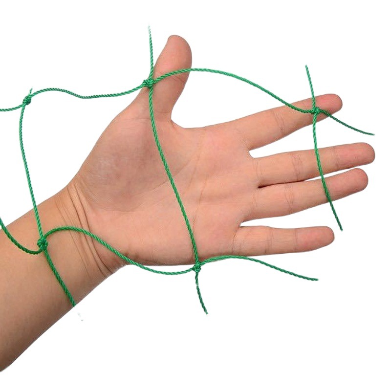 Planta red de escalada jardinería verde celosía cuadrada pepino melón colgante soporte de red de escalada crisantemo anti-viento y red de alojamiento