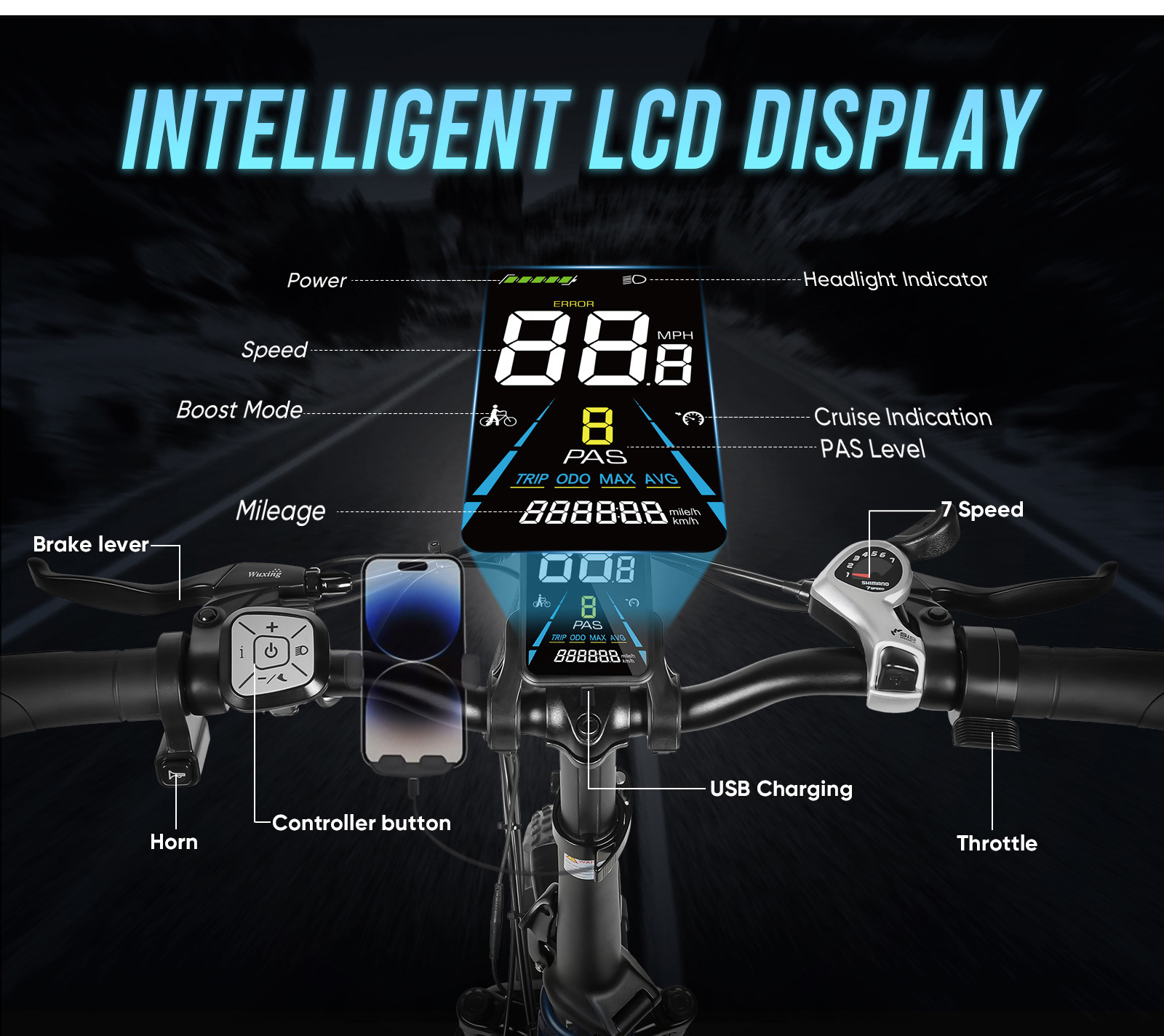 20-inch folding electric bicycle with 20×4.0 fat tires, in stock at overseas warehouse, available for one-piece drop shipping and cross-border supply