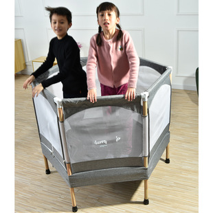 Indoor parent-child children's home trampoline with Net children's trampoline baby toy trampoline baby gift