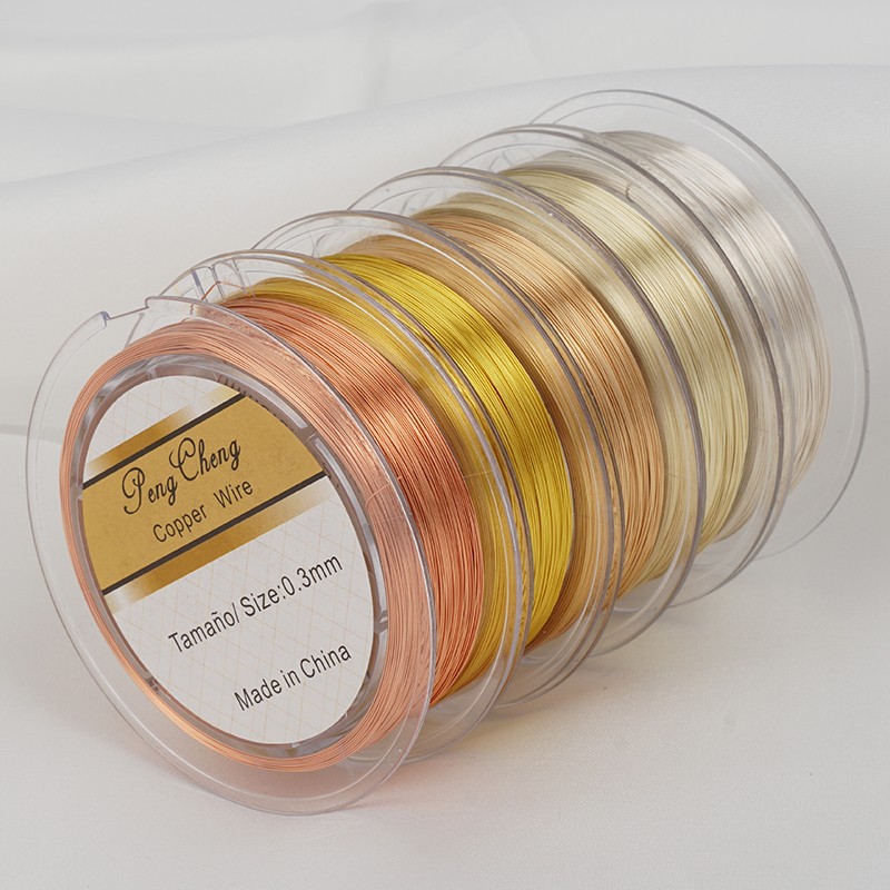 Copper wire hairpin DIY handmade materials accessories flower wrap beauty nail copper wire by weight