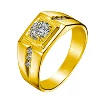 Golden wedding ring