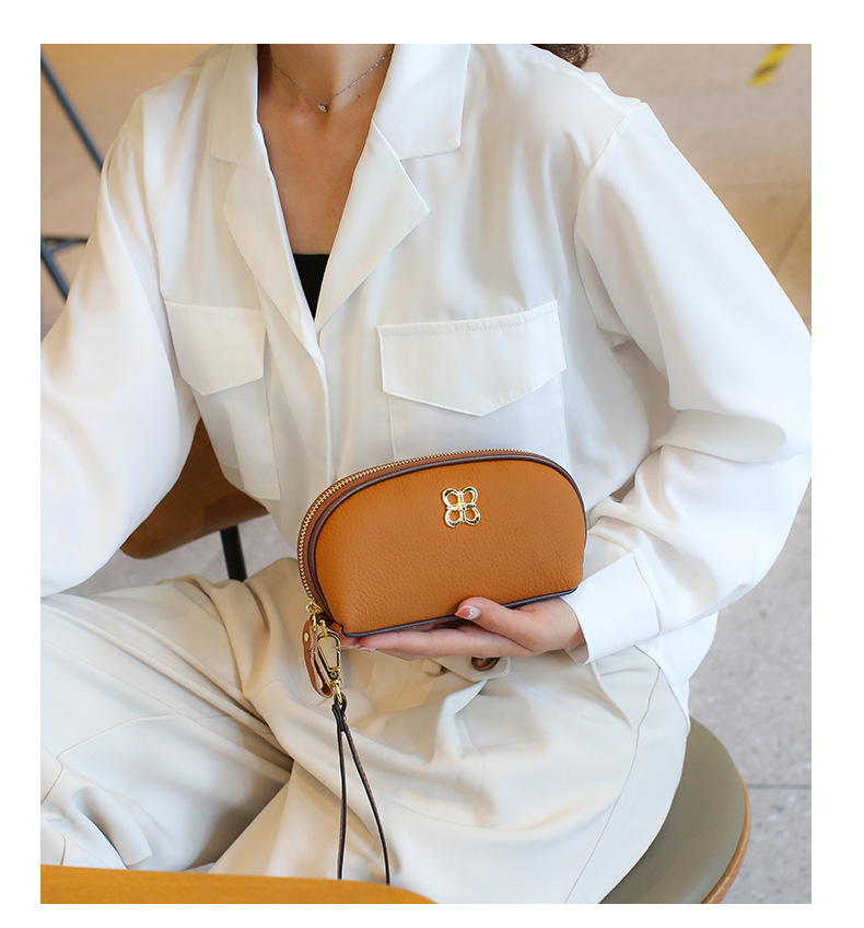 Strato superiore in pelle bovina per telefono cellulare di alta qualità e alla moda, piccola borsa in vera pelle, portafoglio zero, borsa da donna_voghion.com