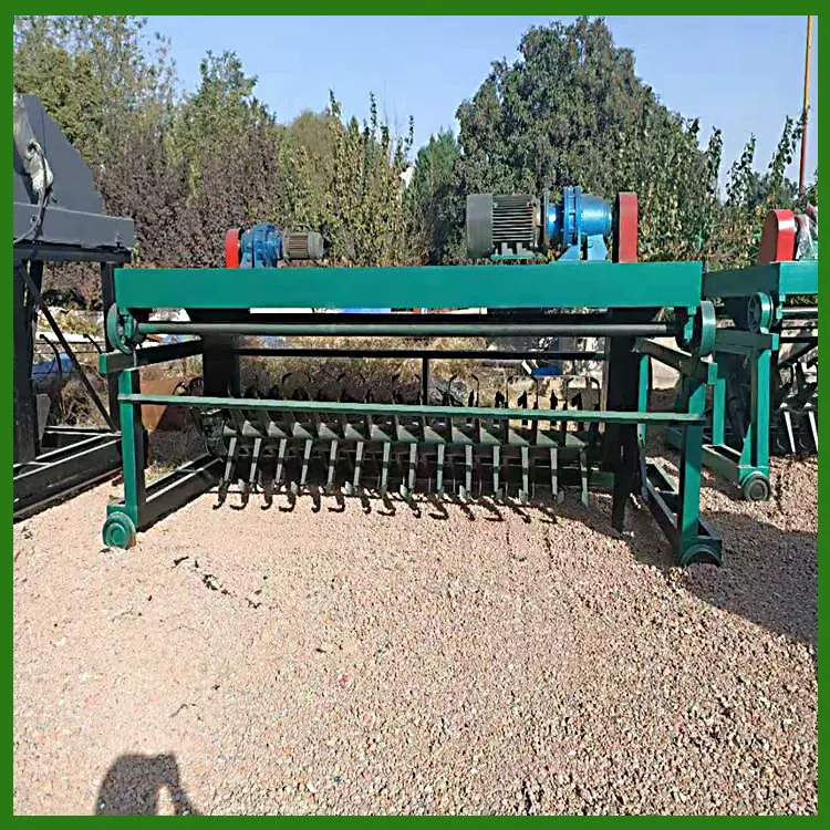 琪源发酵床翻抛机 不锈钢牛粪翻堆机 380V养殖场翻耙机设备