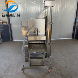 刀鱼上糠机 嘉德裹糠机 小鲳鱼上浆裹糠成套设备