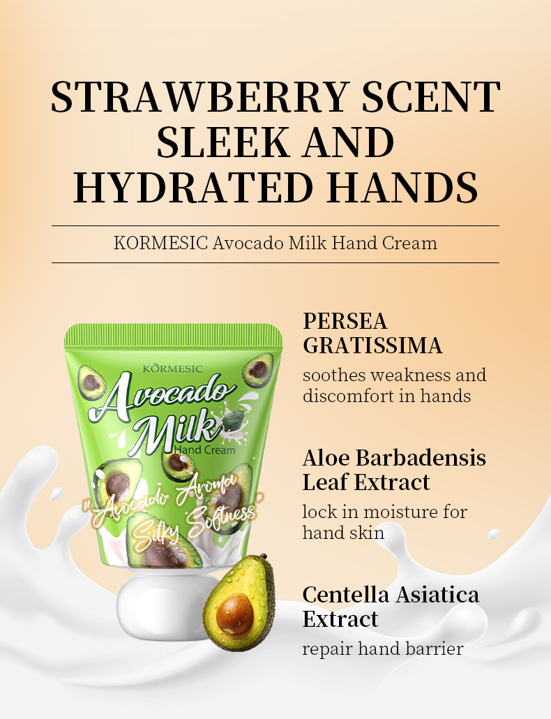 Crema mani al latte di frutta KORMESIC 30 g Crema mani idratante e nutriente_voghion.com