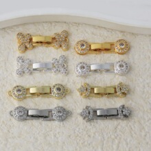 �߱�ɫ�~�18K���΢��ʯ�ֱ�����β���B�ӿ�diy����Ʒ���