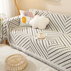 2022 Instagram Style Cat Scratch Sofa Cover and Throw Pillow Cover, Nordic Minimalist Sofa Cover, All-Season Universal Backrest Cover Throw Cover
