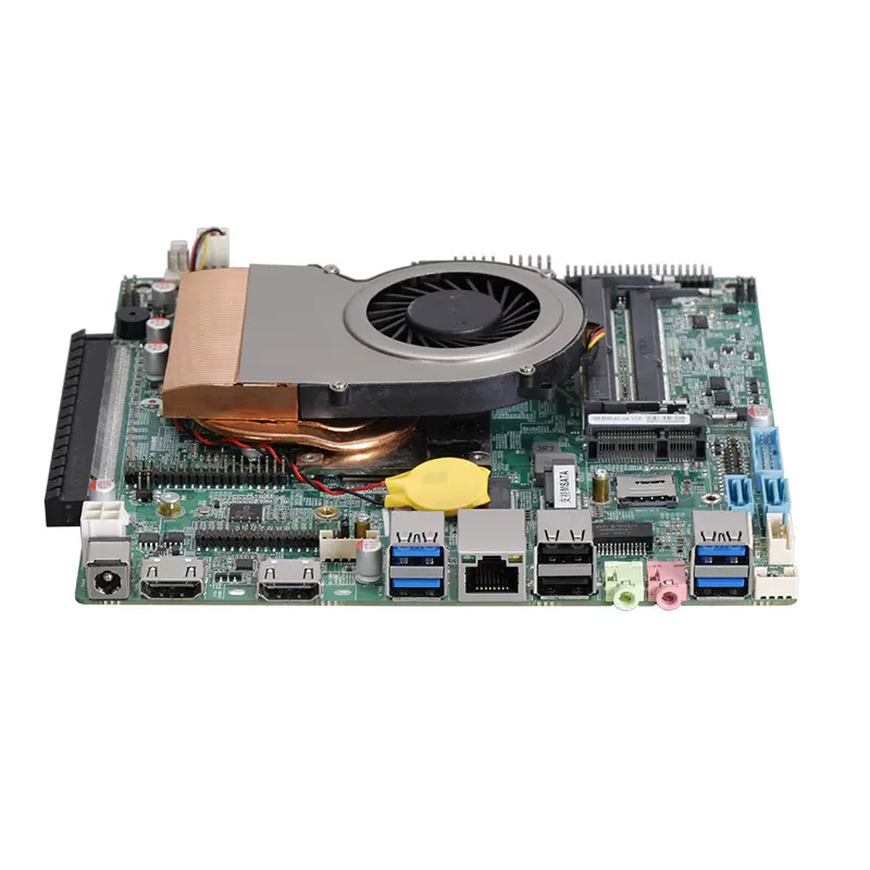 现货i5-8250U迷你工控itx主板超薄LVDS一体机主板8代17*17CM主板