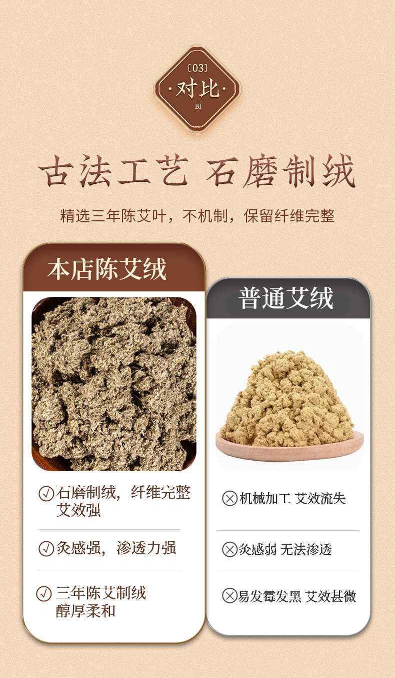 Moxibustion Tool Set for Du Mai Moxa Therapy Solid Wood Dragon Bone Jiu Ginger Separator Apparatus with 500g Stone Ground Moxa Wool key features