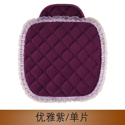 seat cushion warm cushion, Wool pad - elegant-purple-single-piece