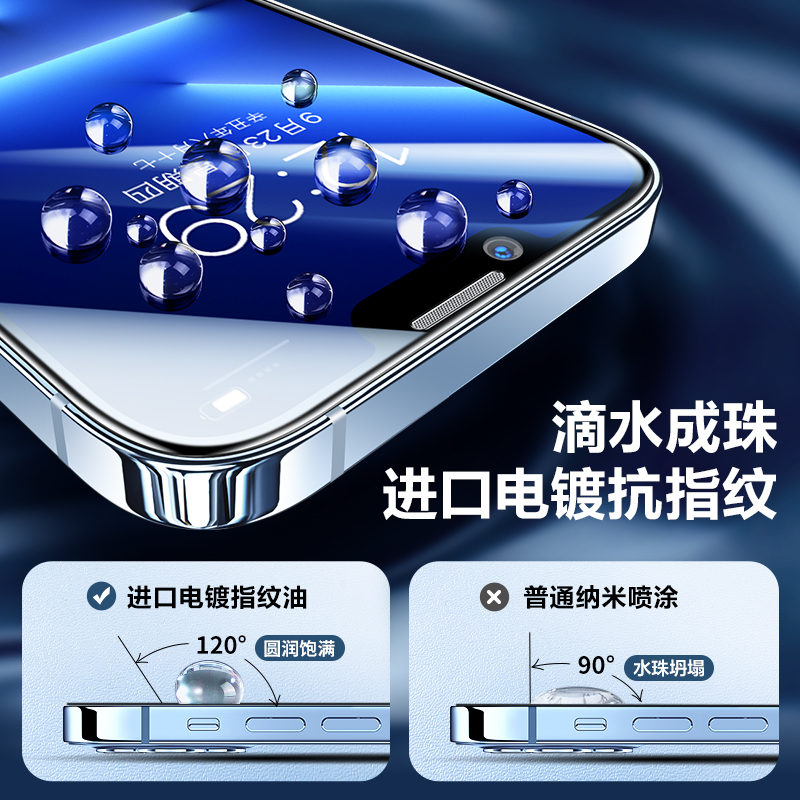 Los fabricantes de películas templadas de almacén libre de polvo de Huating son adecuados para Apple 16/15promax