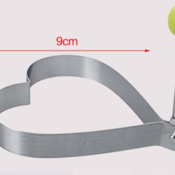 Creativo engrosado huevo de acero inoxidable máquina de freír huevo freír molde huevo escalfado molde de panqueque huevo freír molde huevo anillo de huevo