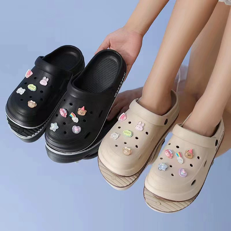 Пещерные туфли для женщин 2024 новый летний внешний вид