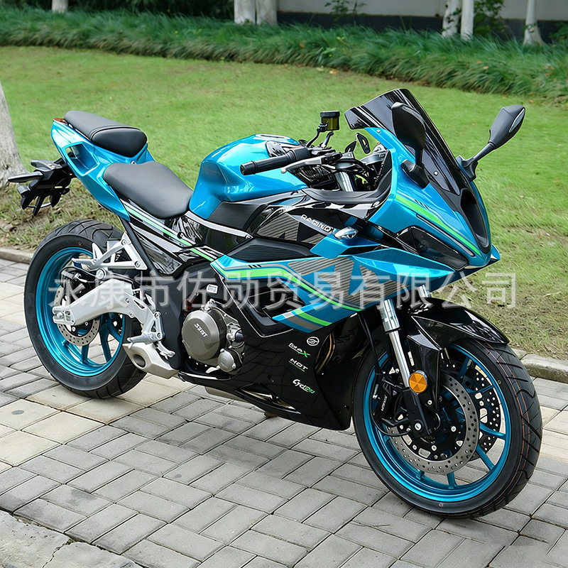 DaoLang dual-cylinder water-cooled heavy-duty street bike, high-displacement road racing motorcycle, can be registered, with Euro 4 standard and electronic fuel injection