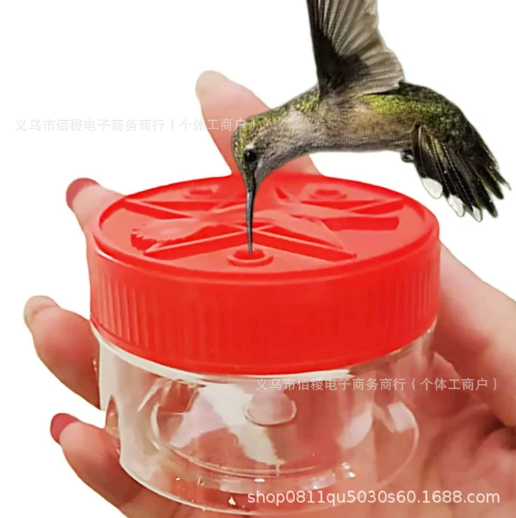 Handheld Hummingbird Feeders Ручной кормушка для птиц Пятиконечная звезда Кормушка для птиц Кормушка для колибри