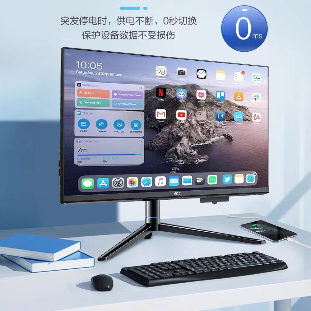 Export Wholesale Aoc Brand Original E993/E995 Core I5 Business Office Large-Screen All-In-One Computer