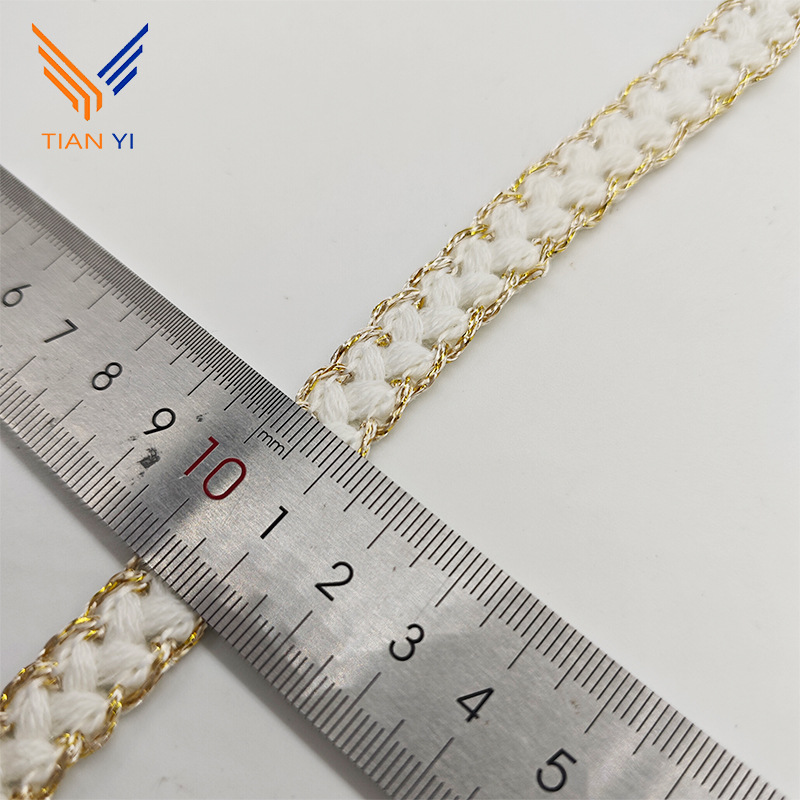 화이트 골드 가장자리 2*1.2cm